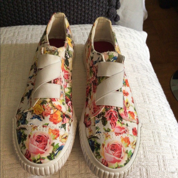 Kids, Blowfish - slip on canvas floral sneakers - Picture 4 of 4